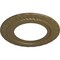 Ekena Millwork Claremont Ceiling Medallion (Fits Canopies up to 7"), 10 5/8"OD x 5 3/4"ID x 1/2"P, Mississippi Mud CM10CLMMF - alternate 3
